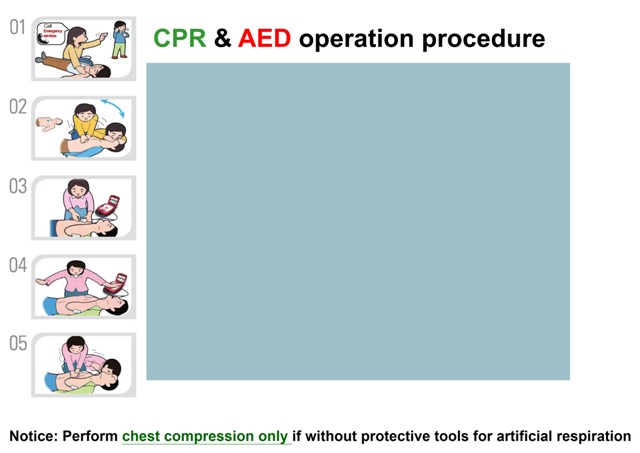 CPR/AED operation video